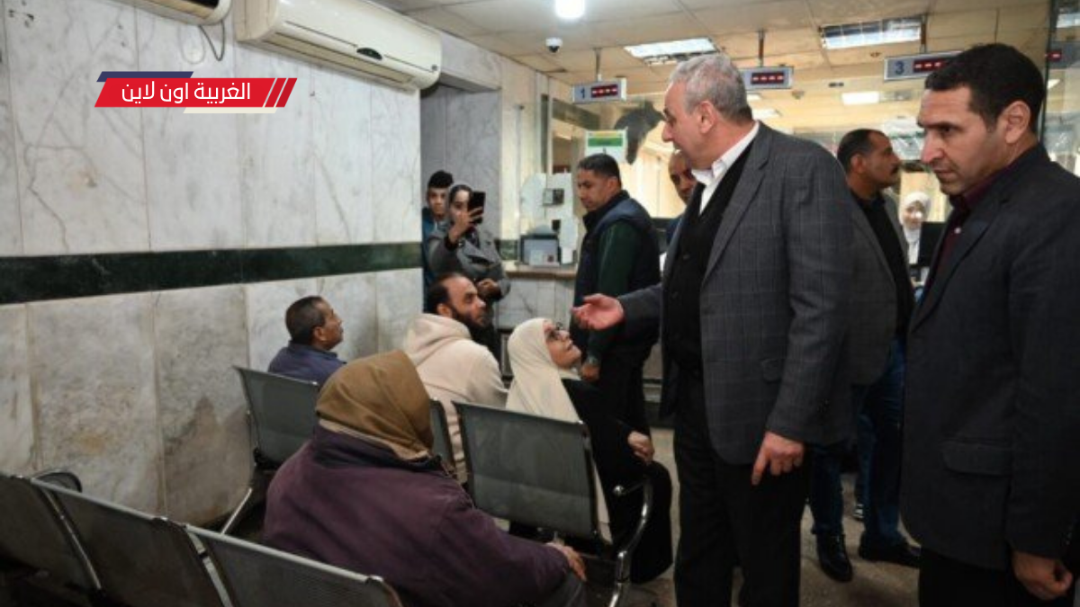 المحافظ أشرف الجندي في زياره مفأجاة لعيادات التامين الصحي بالمحلة