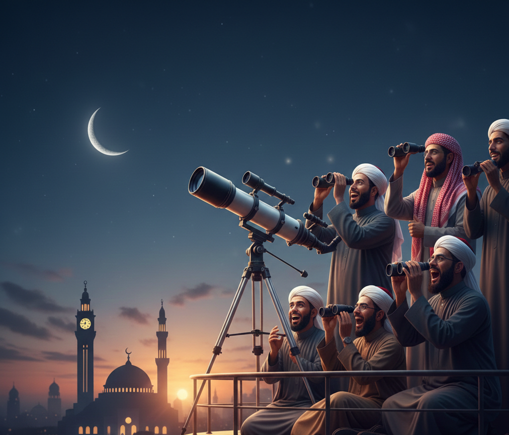 استطلاع هلال موعد رمضان 2026 في مصر والمملكة العربية السعودية