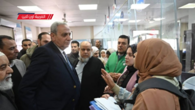 محافظ الغربية يتابع حصر وتكويد مركبات التوك توك بمركز بسيون