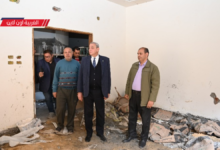 أعمال إنشاء مبنى ديوان محافظة الغربية الجديد بحضور اللواء أشرف الجندي.