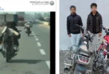 سقوط "هواة الاستعراض".. أمن الغربية يضبط قائدي دراجات نارية في المحلة
