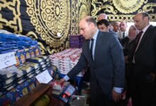 كرتونة البيض بـ 110 جنيهات.. محافظ الغربية يفاجئ عارضي "أهلاً رمضان" بالسنطة
