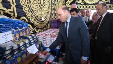 كرتونة البيض بـ 110 جنيهات.. محافظ الغربية يفاجئ عارضي "أهلاً رمضان" بالسنطة 2 كرتونة البيض بـ 110 جنيهات.. محافظ الغربية يفاجئ عارضي "أهلاً رمضان" بالسنطة