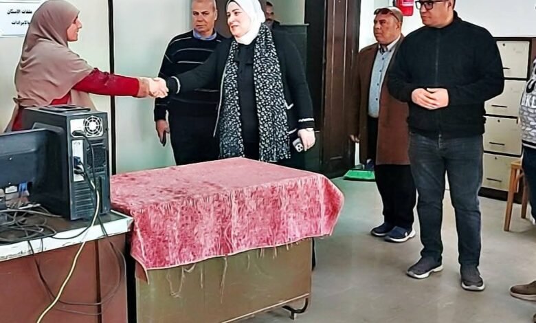 جيهان القطان تبدأ مهامها في "بسيون" بجولة مفاجئة وتوجه برفع كفاءة الخدمات 1 جيهان القطان تبدأ مهامها في "بسيون" بجولة مفاجئة وتوجه برفع كفاءة الخدمات