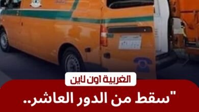 أصيب بكسور خطيرة.. سقوط عامل بالمحلة الكبرى من "سقالة" بالدور العاشر 2 أصيب بكسور خطيرة.. سقوط عامل بالمحلة الكبرى من "سقالة" بالدور العاشر