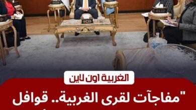 ​تنمية شاملة.. محافظ الغربية يطلق مشروع "الطريق الأخضر" وقوافل طبية بالقرى