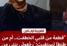 استغاثة بقلب طنطا.. صرخة أم "مكلومة" بعد خطف طفلتها والتعدي عليها