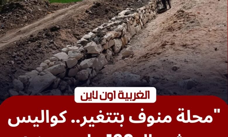 طفرة حضارية بـ 120 مليون جنيه.. محافظ الغربية يتابع "تطوير مدينة طنطا" بمحور محلة منوف 1 طفرة حضارية بـ 120 مليون جنيه.. محافظ الغربية يتابع "تطوير مدينة طنطا" بمحور محلة منوف