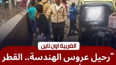 مأساة في الدلجمون.. مصرع طالبة "هندسة" أسفل عجلات قطار كفر الزيات