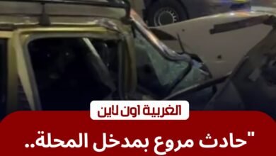 إصابة 5 أشخاص في تصادم سيارة ملاكي و"نقل أموال" بمدخل المحلة الكبرى