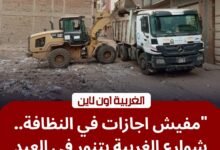 محافظ الغربية يوجه برفع درجة الاستعداد القصوى بقطاع النظافة في طنطا والمحلة خلال العيد