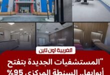 95 % نسبة إنجاز مستشفى السنطة المركزي.. و"الصحة" تعلن ملامح التشغيل التجريبي