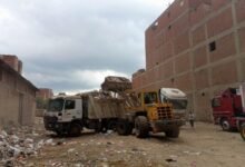 رفع 220 طن مخلفات من شوارع حي ثان طنطا في حملة مكبرة