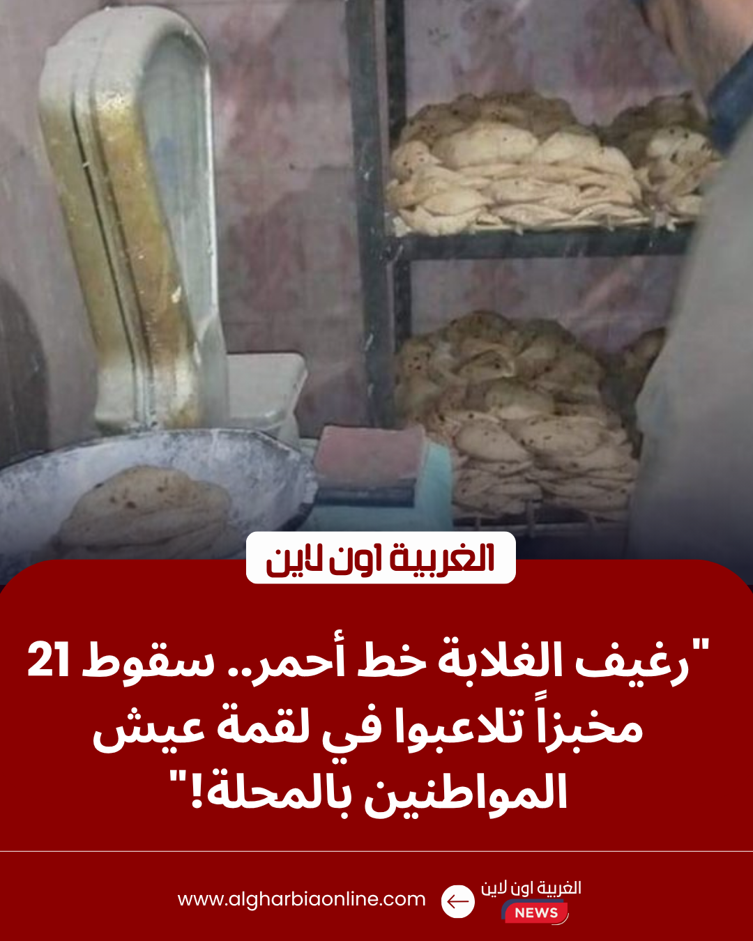 ضربة لـ «تموين الغربية».. ضبط 21 مخبزاً تتلاعب في أوزان الخبز بالمحلة 8 حملة رقابية لمديرية تموين الغربية على مخابز المحلة الكبرى