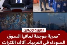 محافظ الغربية يوجه ضربات قاصمة لمافيا السوق السوداء: ضبط 6000 لتر زيت وطن أسماك مجهولة