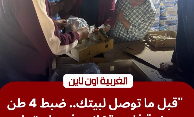 ضبط 4 أطنان "رنجة فاسدة" قبل طرحها بالأسواق في كفر الزيات 1 ضبط 4 أطنان "رنجة فاسدة" قبل طرحها بالأسواق في كفر الزيات