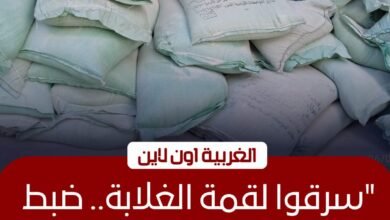 ضبط أصحاب 4 مخابز استولوا على 38 جوال دقيق بلدي مدعم في الغربية