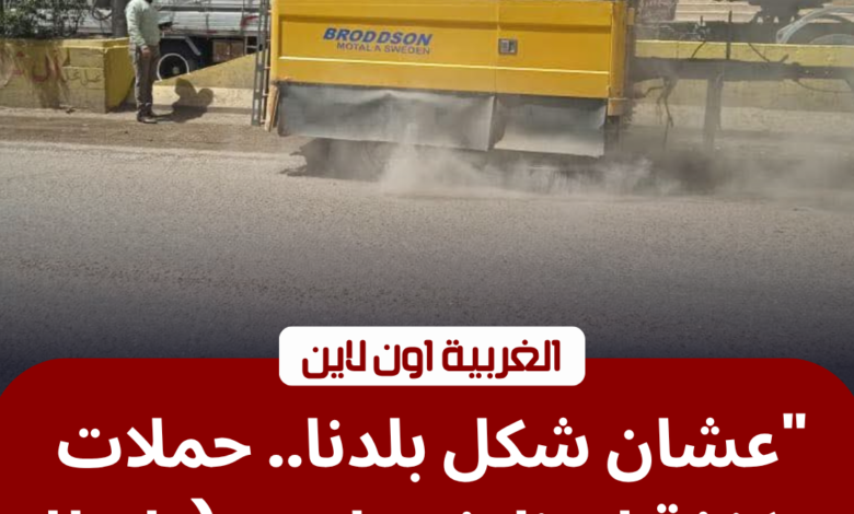 محافظ الغربية يشدد على تطهير طريق المحلة والزراعي من تراكمات المخلفات 1 حملات النظافة في الغربية لرفع المخلفات من طريق طنطا الإسكندرية الزراعي