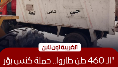 حملة مكبرة لرفع تراكمات القمامة في شوارع طنطا والمحلة الكبرى