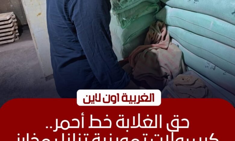 ضبط 27 مخالفة تموينية وتحرير محاضر بدقيق مدعم في الغربية 1 ضبط 27 مخالفة تموينية وتحرير محاضر بدقيق مدعم في الغربية
