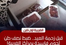 ضبط نصف طن لحوم ودواجن فاسدة وتحرير 83 محضرًا بأسواق الغربية