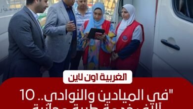 10 آلاف خدمة طبية للمواطنين في الغربية خلال عيد الأضحى 2 10 آلاف خدمة طبية للمواطنين في الغربية خلال عيد الأضحى