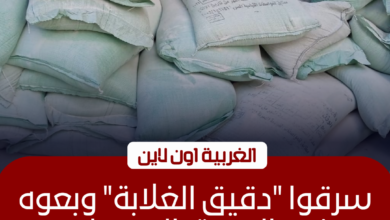 ضبط 4 مخابز استولت على 39 جوال دقيق بلدي في طنطا والمحلة