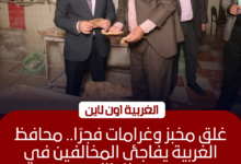 إغلاق مخبز وتغريم آخرين بطنطا في حملة مفاجئة للمحافظ