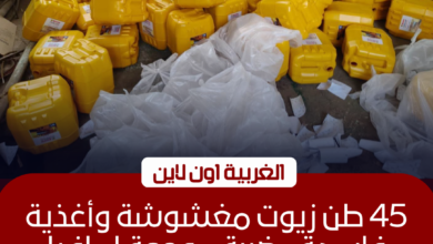 ضبط مصنع زيوت و47 طن سلع مجهولة في حملة مكبرة بالغربية
