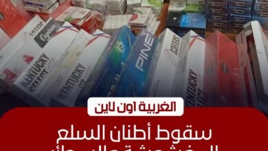 ضبط 3 أطنان سلع مهربة و782 علبة سجائر في حملات مكبرة بالغربية