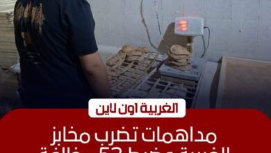 تحرير 53 مخالفة تموينية بالمخابز في 5 مراكز بالغربية 2 تحرير 53 مخالفة تموينية بالمخابز في 5 مراكز بالغربية