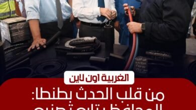محافظ الغربية يتفقد شركة النصر للكاوتشوك بطنطا لدعم الصناعة المحلية