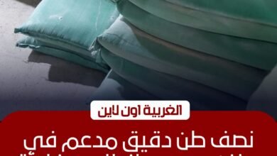 ضبط نصف طن دقيق مدعم و700 رغيف في حملات تموينية بالغربية