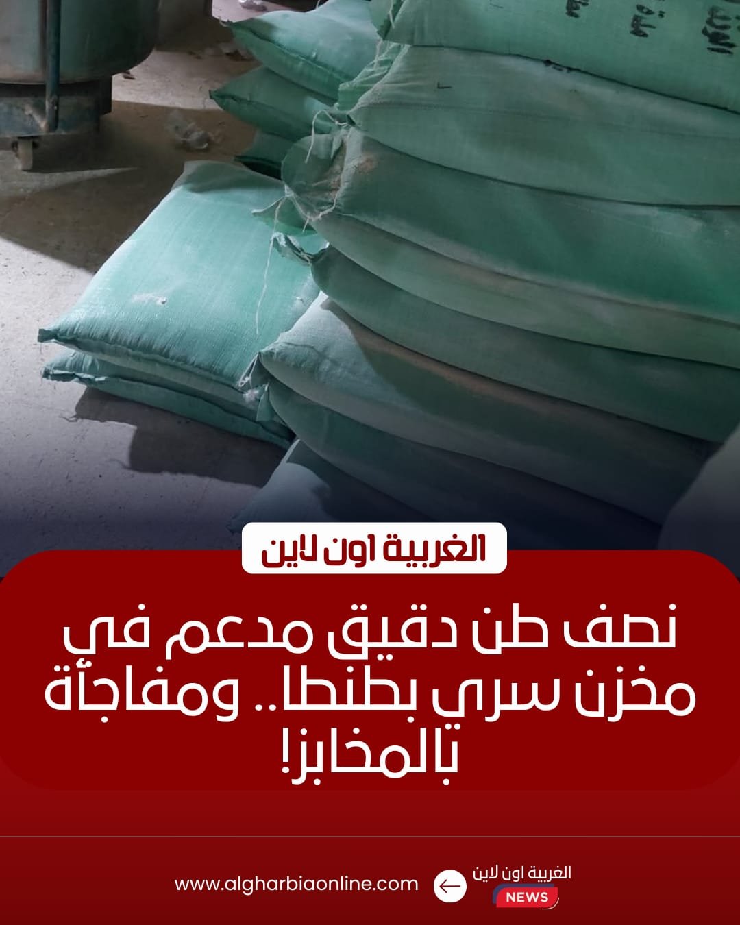 ضبط نصف طن دقيق مدعم و700 رغيف في حملات تموينية بالغربية 8 ضبط نصف طن دقيق مدعم و700 رغيف في حملات تموينية بالغربية
