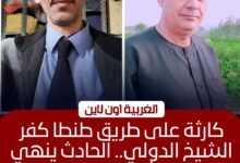 مصرع شخصين في تصادم مروع على طريق طنطا – كفر الشيخ الدولي