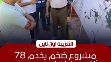 تفقد محطات صرف صحي في بسيون لخدمة 78 ألف مواطن بالغربية