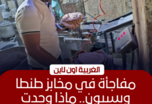 ضبط 20 مخالفة مخابز في طنطا وبسيون خلال حملة مفاجئة اليوم