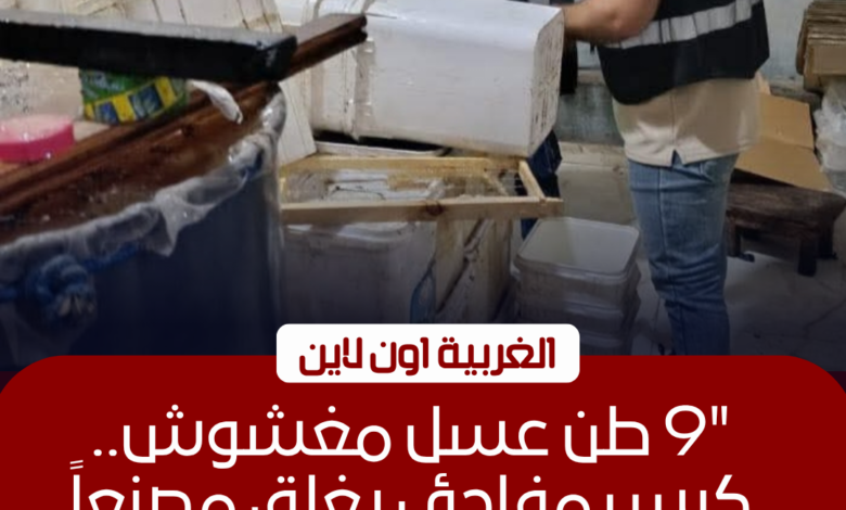ضبط 9 أطنان عسل داخل مصنع غير مرخص في الغربية 1 ضبط 9 أطنان عسل داخل مصنع غير مرخص في الغربية