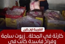 ضبط طن و350 كيلو دواجن فاسدة داخل مجزر غير مرخص بالمحلة