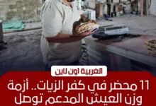 تحرير 11 محضرًا تموينيًا في حملات مكثفة على مخابز كفر الزيات
