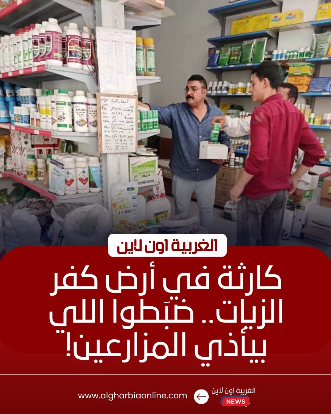 ضبط 1500 عبوة مبيدات زراعية محظورة خلال حملة بكفر الزيات 8 ضبط 1500 عبوة مبيدات زراعية محظورة خلال حملة بكفر الزيات