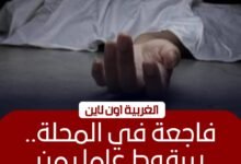 مصرع عامل سقط من الطابق العاشر بالمحلة الكبرى