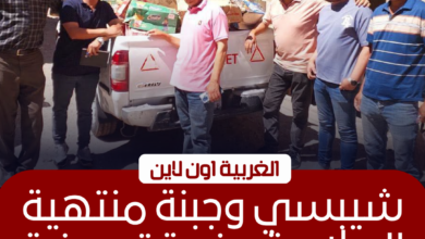 ضبط 4 آلاف عبوة فاسدة ونصف طن دقيق بحملات تموينية في الغربية