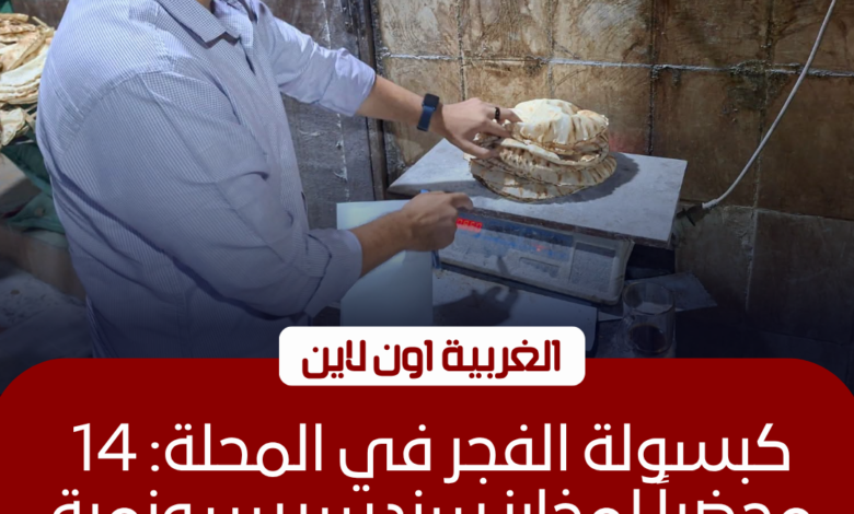 ضبط 14 مخالفة في حملة مفاجئة على مخابز المحلة الكبرى 1 ضبط 14 مخالفة في حملة مفاجئة على مخابز المحلة الكبرى