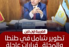 محافظ الغربية يبحث استثمار أصول المحافظة مع صندوق التنمية الحضرية