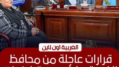 محافظ الغربية يستقبل وكيل وزارة الصحة الجديدة في طنطا