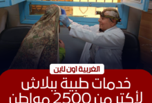 الكشف على 2512 مواطنًا في قافلة طبية مجانية بالسنطة