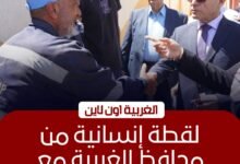 محافظ الغربية يفاجئ عمال النظافة في قطور بـ"كوبونات مواد غذائية"